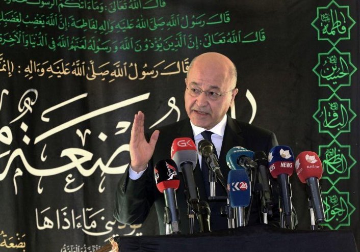 "برهم صالح" في ذكرى عاشوراء.. العراق أمانة بأعناقنا