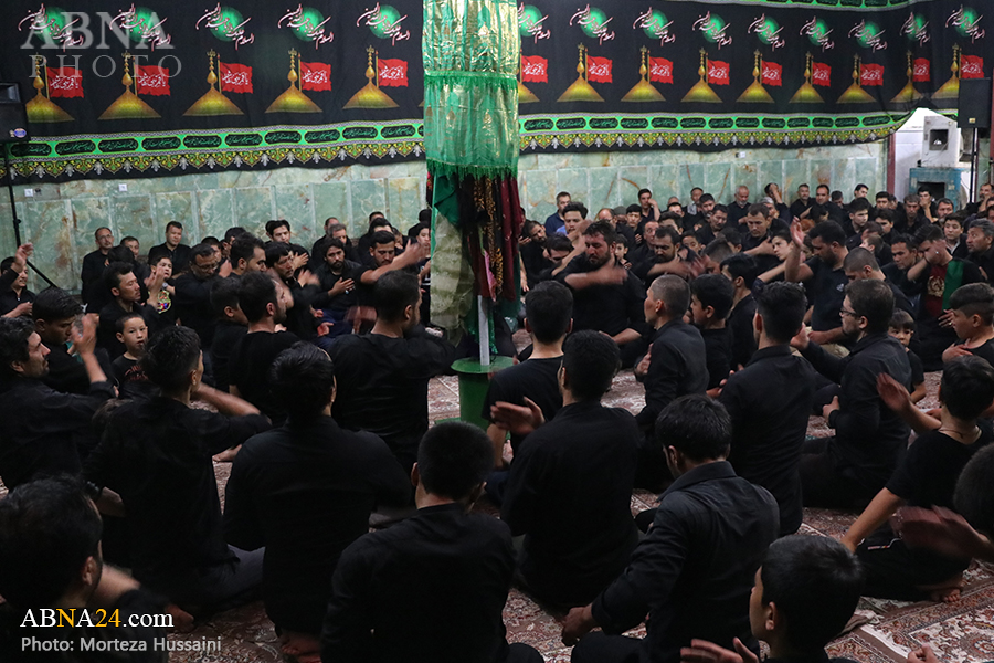 تقریر مصور/ مجلس عزاء حسيني شيعة افغان بمدينة قم المقدسة