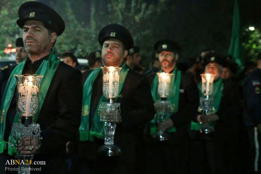 Sham-e Ghariban ritual held at Imam Reza (AS) holy shrine