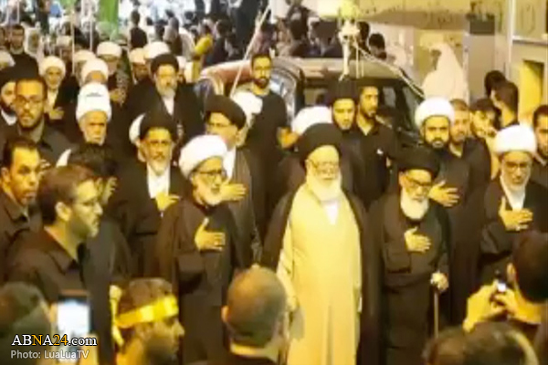 Bahrain’s Shiite clerics mark Ashura with Manama procession