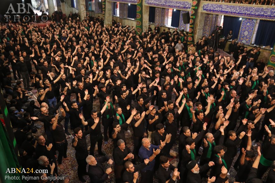 تقریر مصور/ مجلس عزاء حسيني يوم استشهاد الامام الحسين (ع) في يزد الايرانية