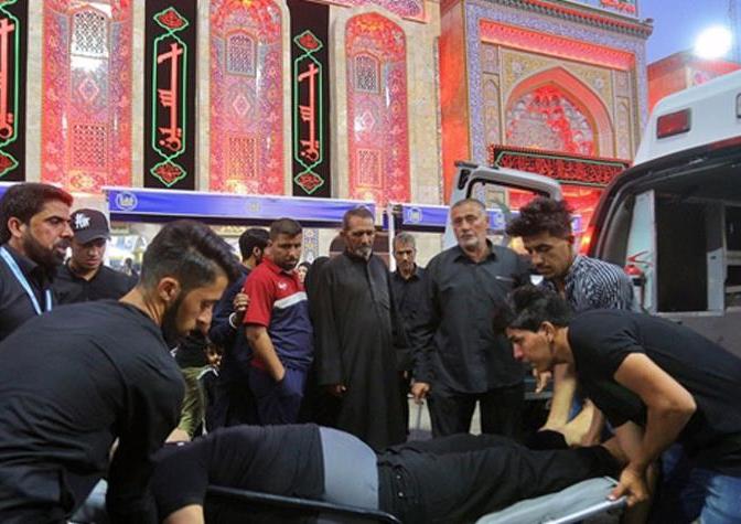 استشهاد "زائر ايراني" في حادثة التدافع في كربلاء المقدسة