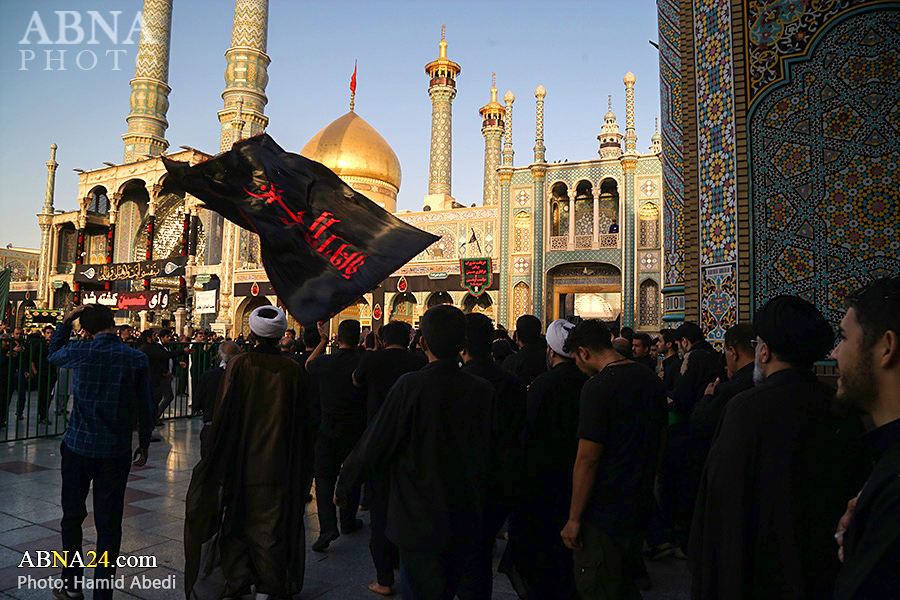 تقریر مصور/ مواكب عزاء حسينية في قم المقدسة 