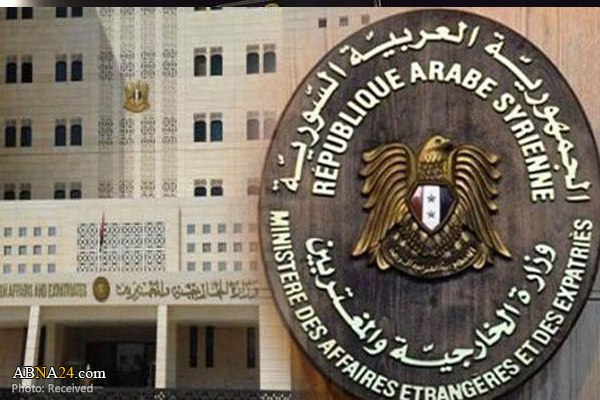 Syria condemns Netanyahu’s declaration on intention to annex Palestinian territories in West Bank to Zionist entity  