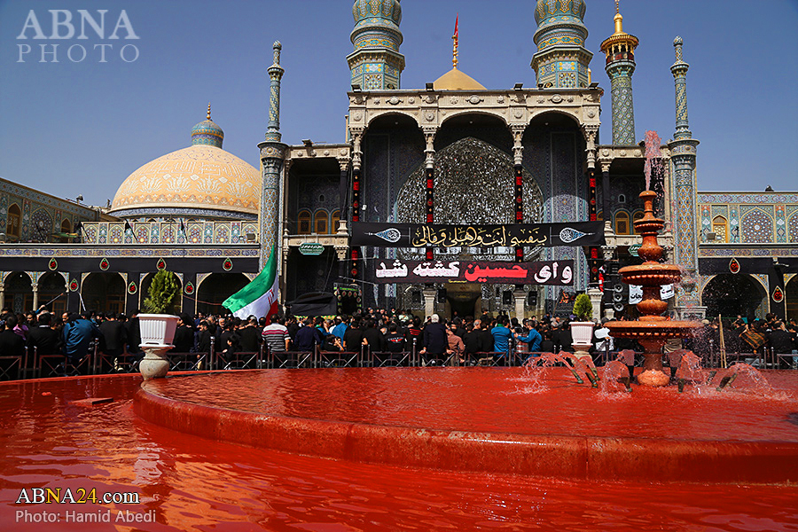 Photos: Ashura mourning ceremony at Hazrat Masoumah Holy Shrine 