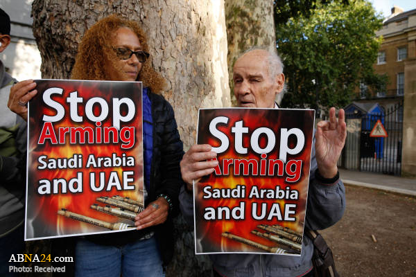 Photos: Demonstrations against Yemen war in Berlin, London