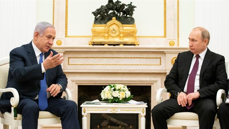 Netanyahu Rusiyada İrana qarşı danışıb