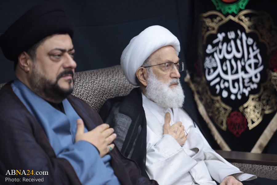 Photos: Sheikh Isa Qassim attends mourning ceremonies for Muharram