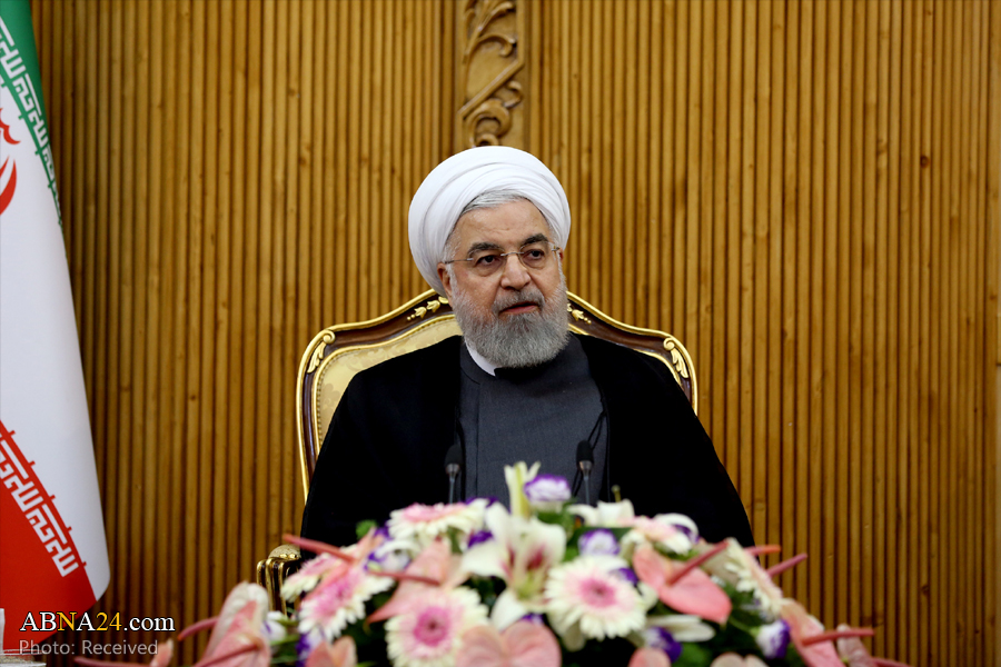 Pres. Rouhani terms US' presence in Syria as illegal, interventionist