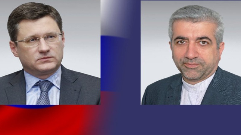 وتووێژی تەلەفۆنیی وەزیرانی وزەی ئێران و ڕووسیا
