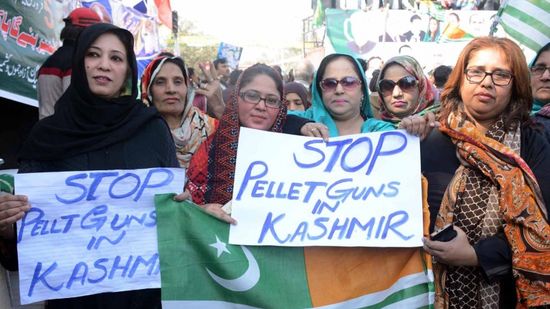 کشمیریوں سے اظہار یکجہتی کیلئے عالمی سطح پر مظاہرے