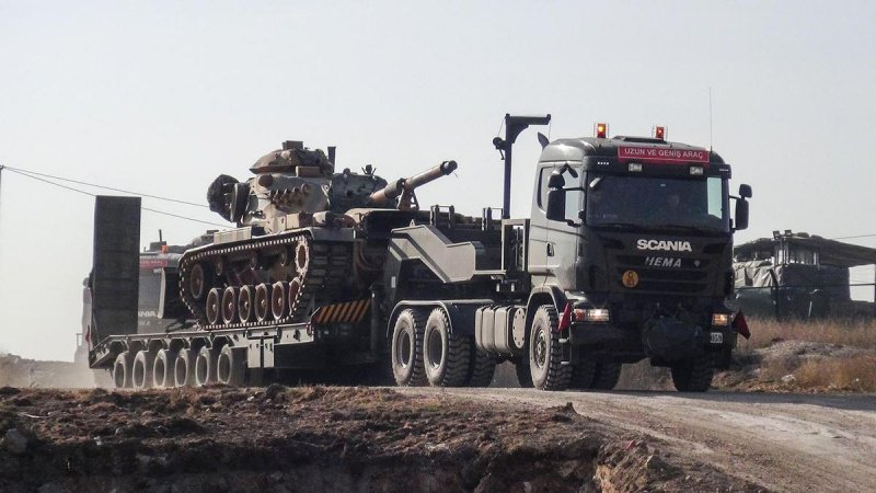 АБШ-дан Сурийанын Һәсәкә вилайәтинә 150 силаһ долу йүк машыны ҝөндәрилиб