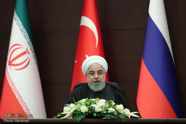 Pres. Rouhani: US seeking to disintegrate Syria