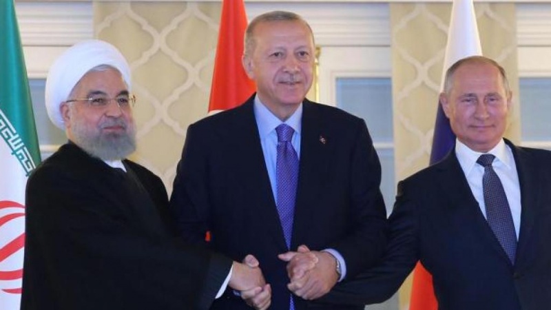 Pertemuan Segitiga Kelima Pemimpin Iran, Rusia dan Turki