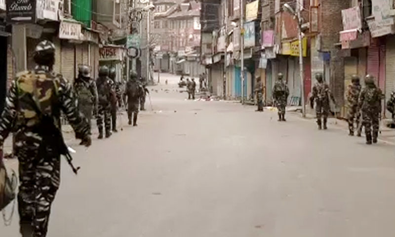 مقبوضہ کشمیرمیں 47 ویں روز بھی کرفیو
