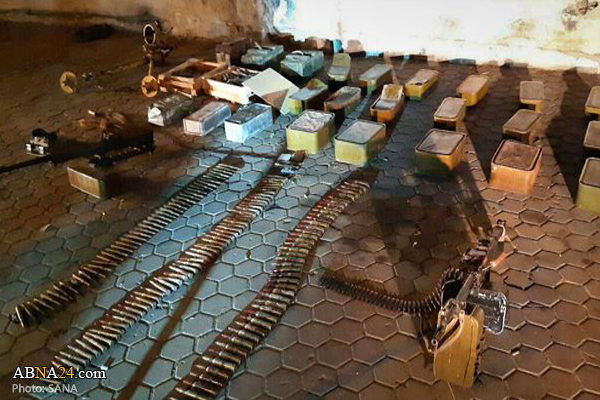 Syrian forces discover ammunition, weapons in Hama