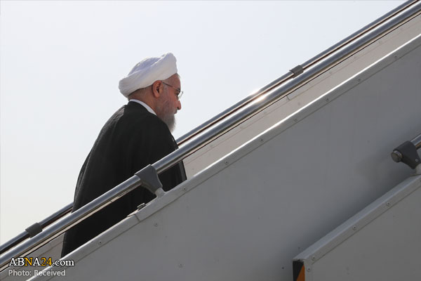 Iran's President departs for New York to attend UNGA