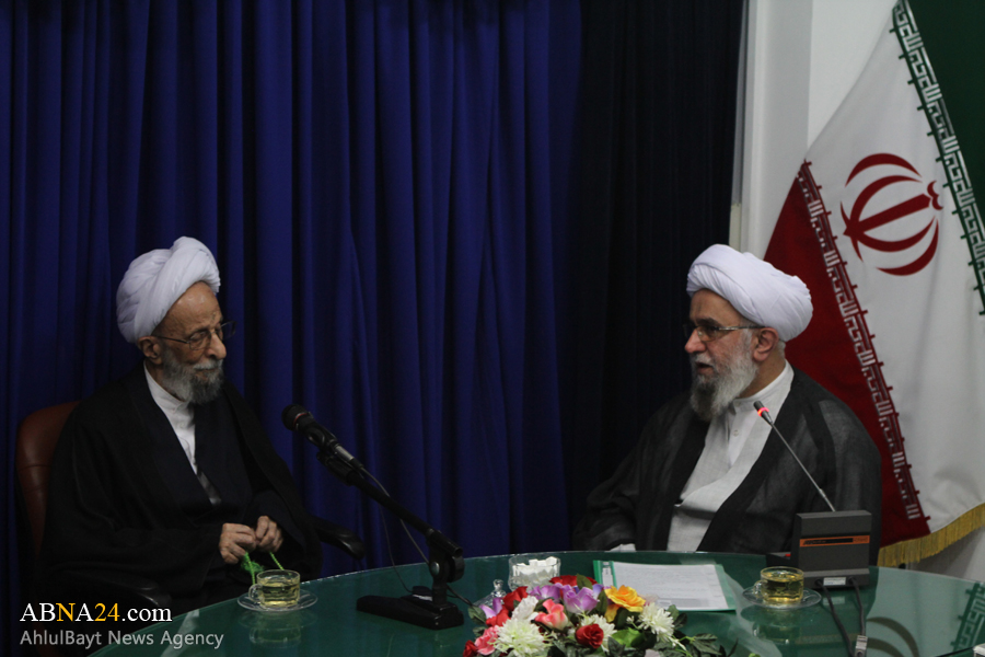 Photos: Secretary-Generals of AhlulBayt (a.s.) World Assembly meets with Ayatollah Mesbah-Yazdi