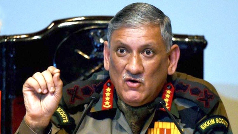 インド軍司令官が、パキスタンに警告