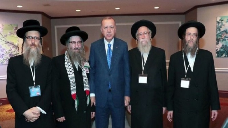 Erdoğan ABD'de Yahudi heyeti kabul etti