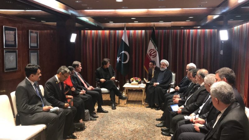 Le président Rohani reçoit à New York le Premier ministre pakistanais
