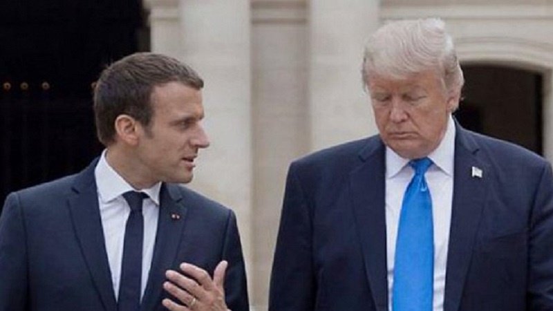 Макрон раскритиковал Трампа за его антииранскую политику