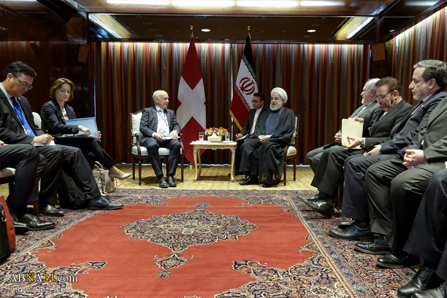 Iranian, Swiss Presidents stress deepening ties