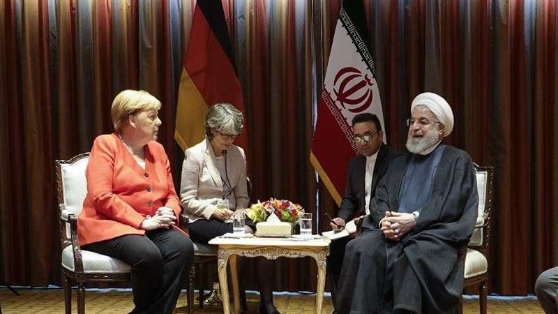 イラン大統領が、ドイツ･スペインの両首相と会談