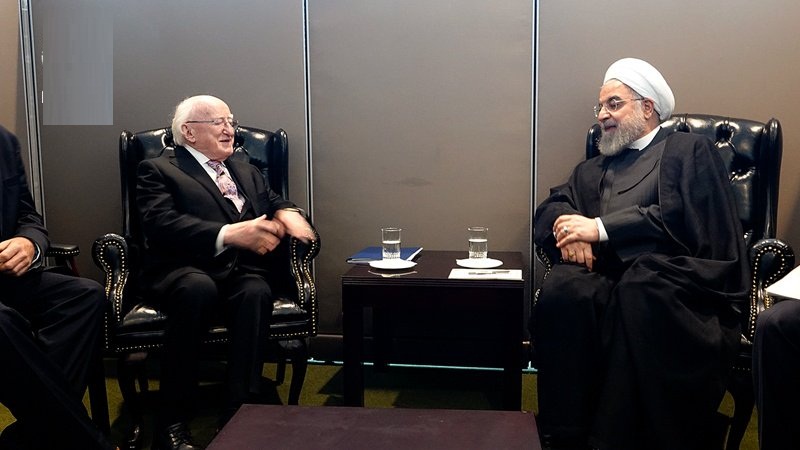 Tahran ile Dublin'in işbirliğine vurgu