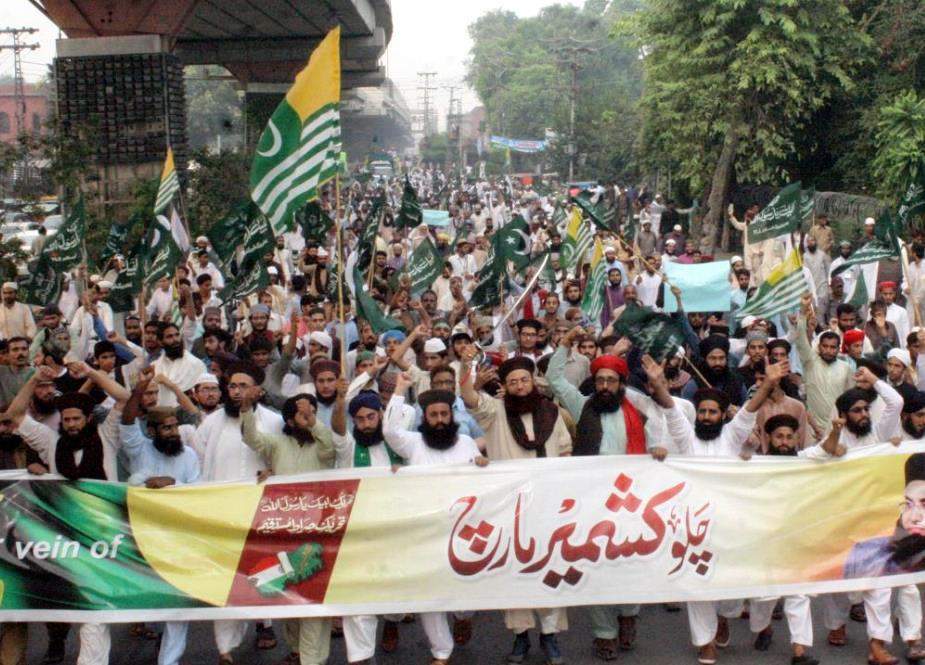 پاکستان میں ’’چلو کشمیر ریلی‘‘ کا اہتمام