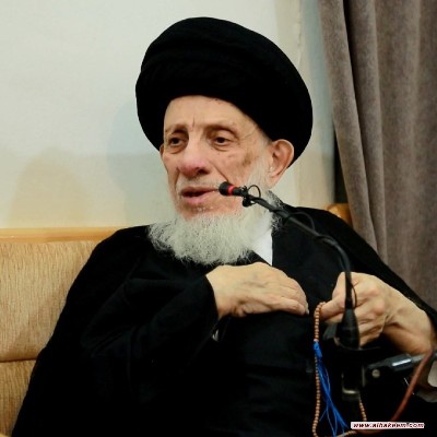 آية الله الحكيم يدعو التربويين لتثفيف الشباب بثقافة أصيلة مستمدة من القرآن والنبي وآله