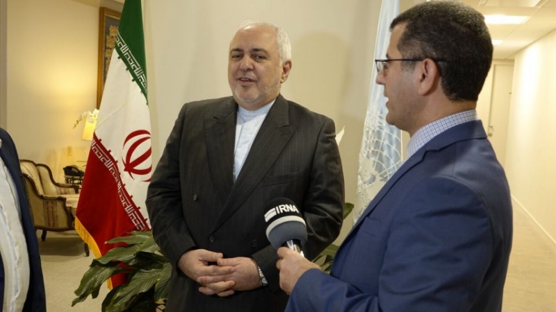 イラン外相、「アメリカは協議を望むなら核合意内の取決履行に復帰すべき」