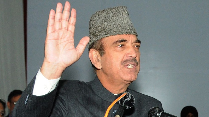 کشمیر میں خوف کی فضاہے، حکومتی دعوے غلط ہیں: غلام نبی آزاد
