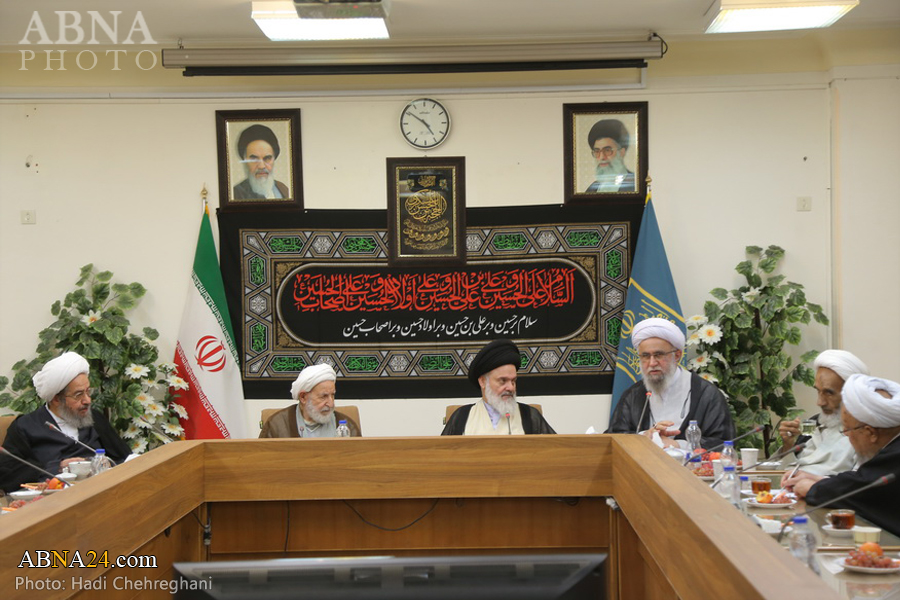 Photos: Ayatollah Ramezani attends at Society of Seminary Teachers of Qom's session