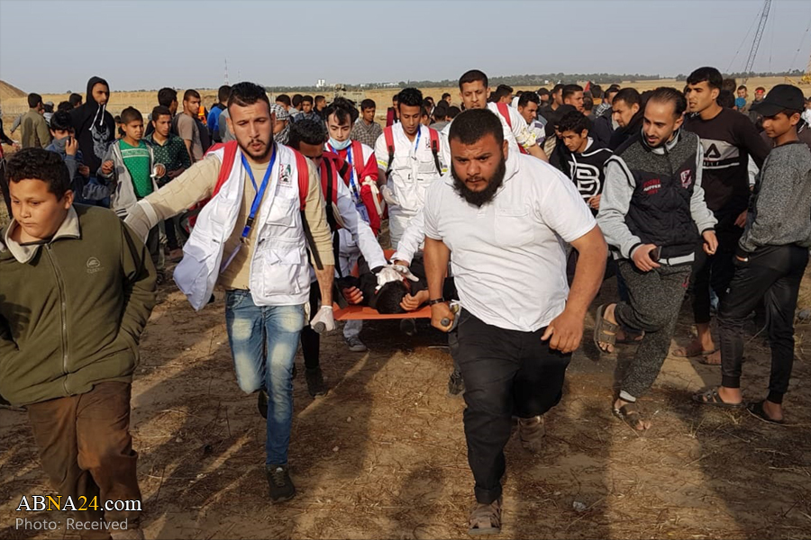 Israeli forces kill one Palestinian, injure 57 in Gaza