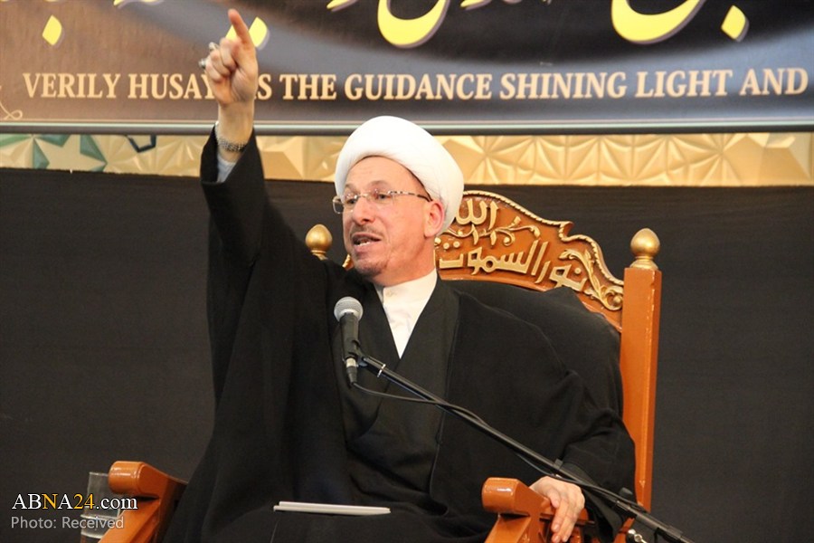 تقرير مصور/ مجلس عزاء الامام الحسين (ع) في العاصمة البريطانية