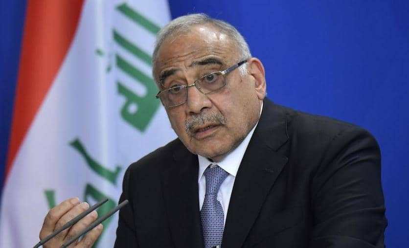 عبد المهدي يعلن الحداد العام لثلاثة أيام بدءا من الغد على ارواح ضحايا التظاهرات 