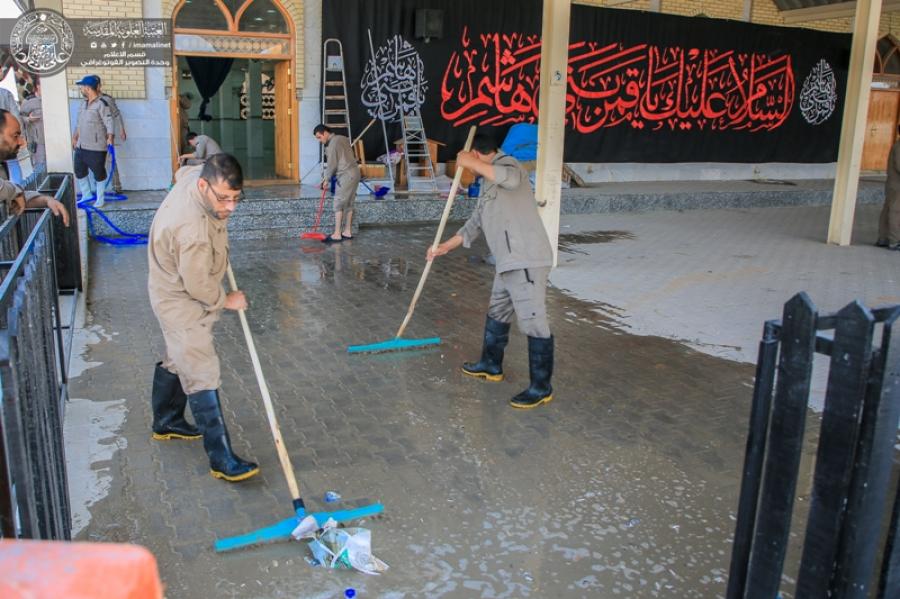 "استراحة المرتضى" التابعة إلى العتبة العلوية.. خدمات متنوعة لراحة الزائرين على طريق ( ياحسين )