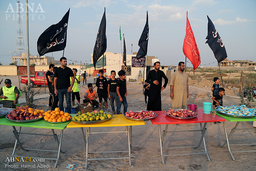 Photos: Arbaeen pilgrimage route in al-Deir area, Iraq