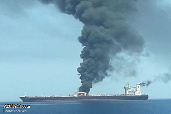 Iran's oil tanker hit by two explosions in Red Sea