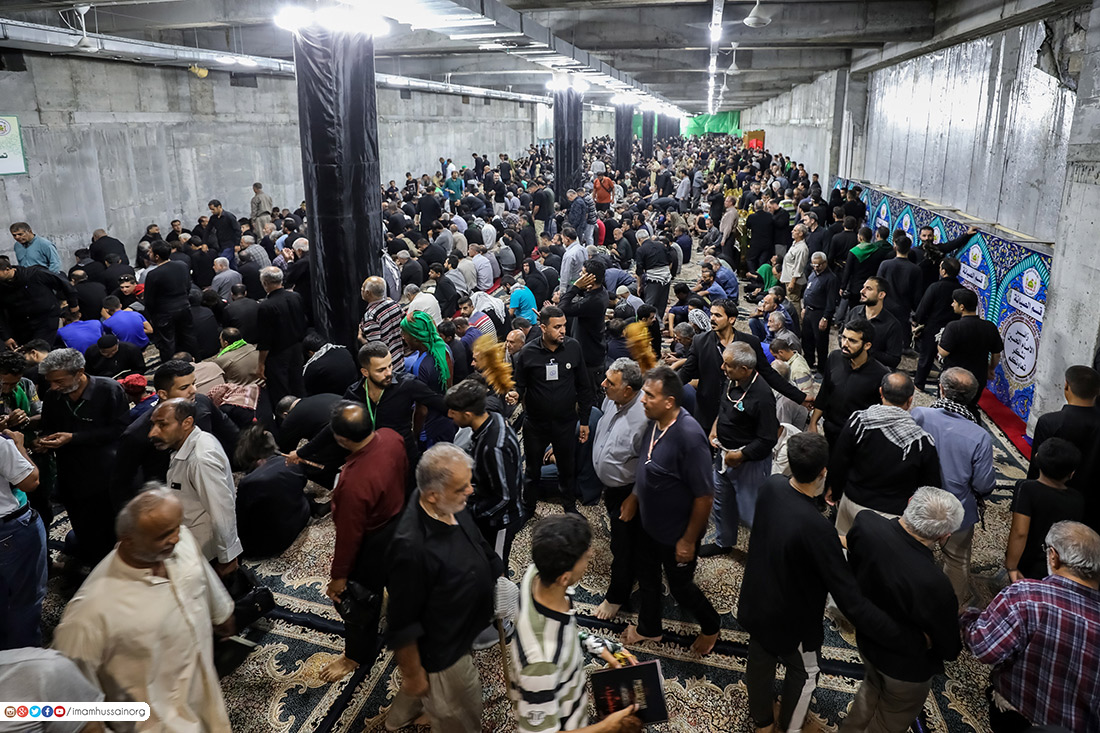 تقرير مصور/ السراديب المجاورة لقبر الامام الحسين (ع) تساهم بتخفيف الزخم داخل المرقد الشريف