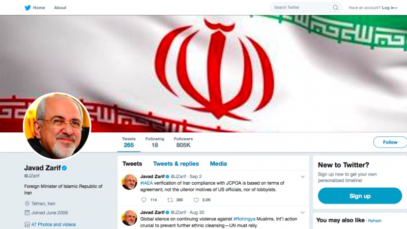 ایران ایٹمی ہتھیاروں کا سخت مخالف ہے، وزیر خارجہ ظریف