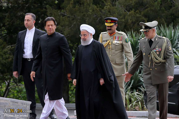 Iran's President welcomes Pakistani PM