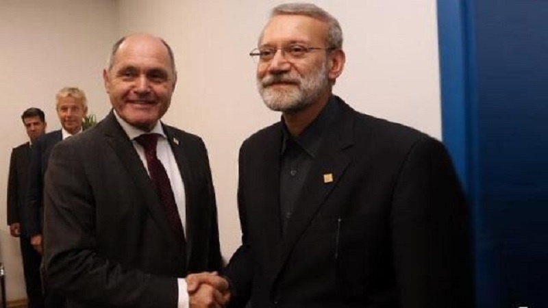 İran ve Avusturya meclis başkanları görüştü