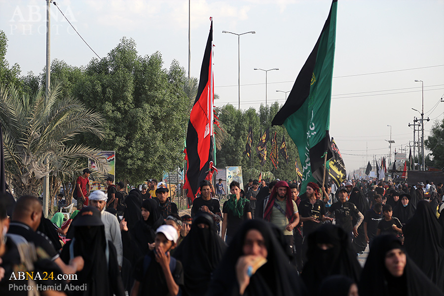 Photos: Arbaeen pilgrimage route in Babil, Iraq