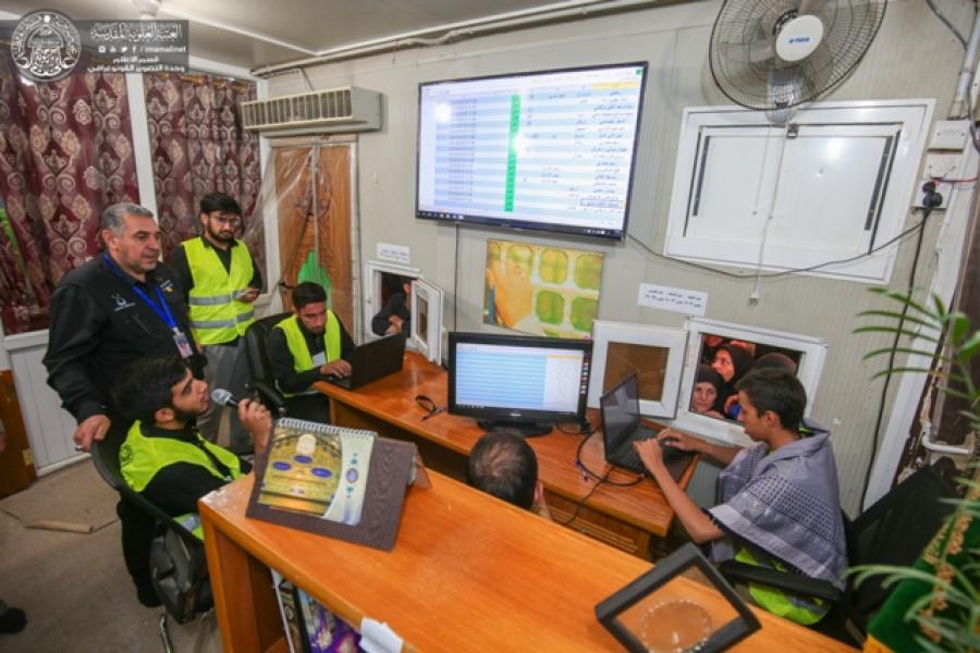 مركز إرشاد المفقودين يضاعف جهوده لخدمة زائري أربعينية الإمام الحسين (ع)