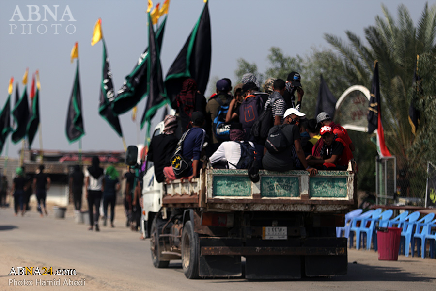 Photos: Transportation vehicles for Arbaeen pilgrims