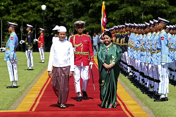 ျမန္မာ-နီေပါယဥ္ေက်းမႈႏွင့္ ခရီးသြားက႑ ျမႇင့္တင္ေရး ပူးေပါင္းေဆာင္႐ြက္မႈ နားလည္မႈ စာခြၽန္လႊာ ႏွစ္ခု လက္မွတ္ေရးထိုးZawgyi