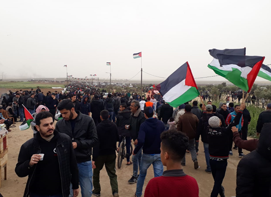 69 إصابة برصاص من قبل الاحتلال الاسرائيلي في جمعة "لا للتطبيع"