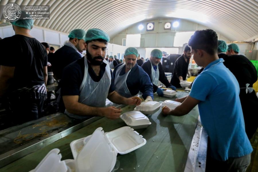 أكثر من 3500 متطوع لدعم الخدمات المقدمة لزائري أربعينية الإمام الحسين (ع) في العتبة العلوية المقدسة